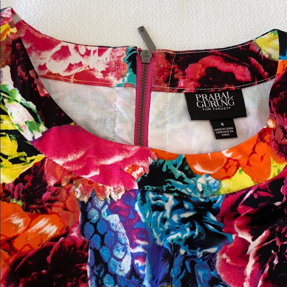 Prabal Gurung for Target Floral Crush Print Dress - Picture 3 of 9